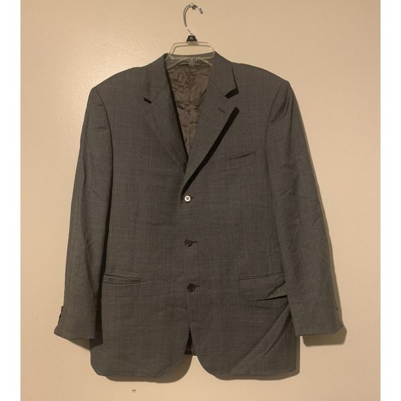 Canali proposta 100% pure wool suit jacket grey size 50R Made in Italy - Picture 1 of 16